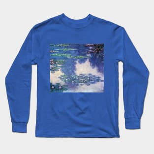 Waterlilies by Claude Monet Long Sleeve T-Shirt